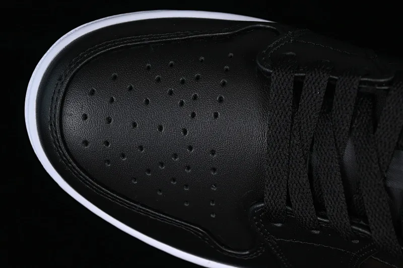 All categories Air Jordan Jordan series basketball shoes Air Jordan 1 Low Z version Air Jordan 1 Low AJ1 Joe 1 all black burst pattern low-top cultural casual sneakers FB9907-001